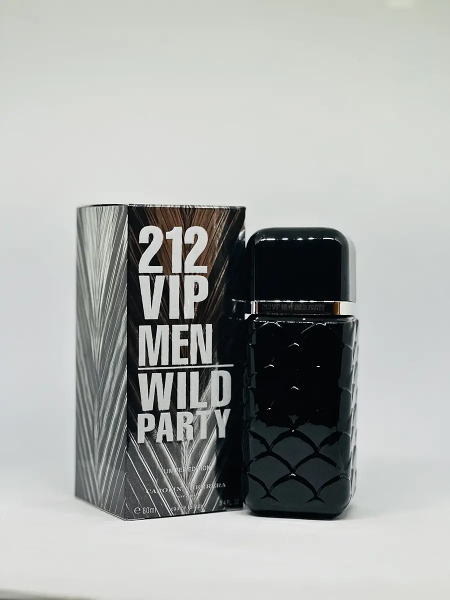 212 VIP Men Wild Party perfume hombre oriental amaderado lima caviar Bogotá Colombia premium