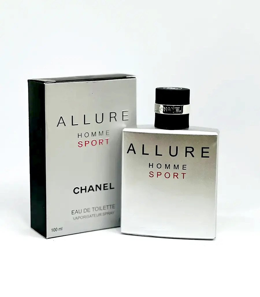 Fragancia masculina Allure Sport Elite tipo cítrica amaderada acuática Bogotá Colombia