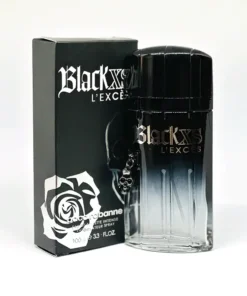 Black XS L'Excess fragancia hombre limón lavanda nagarmota pachulí ámbar Bogotá Colombia Believe Perfumería