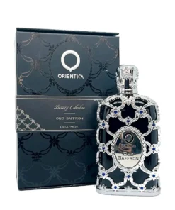 Perfume Oud Saffron Luxury unisex amaderado especiado agar guayaco almizcle Bogota Colombia