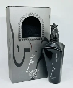 Perfume oriental especiado Black Knight unisex cuero pachulí Bogotá Believe Perfumería