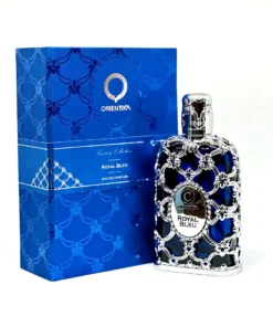Perfume unisex Royal Blue Luxury oriental especiado pachulí bergamota Bogotá Colombia premium